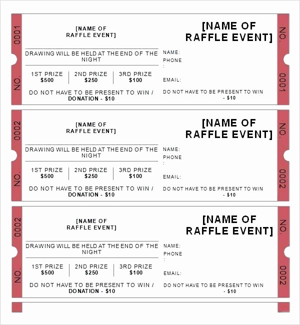 Printable Raffle Tickets Blank Kids Inspirational Ticket Template for Kids Blank Ticket Template 8 Concert