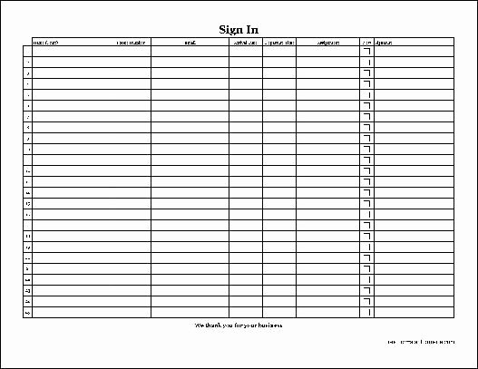 Printable Sign In Sheets Template Best Of Customizable Printable Sign Up Sheets Templates