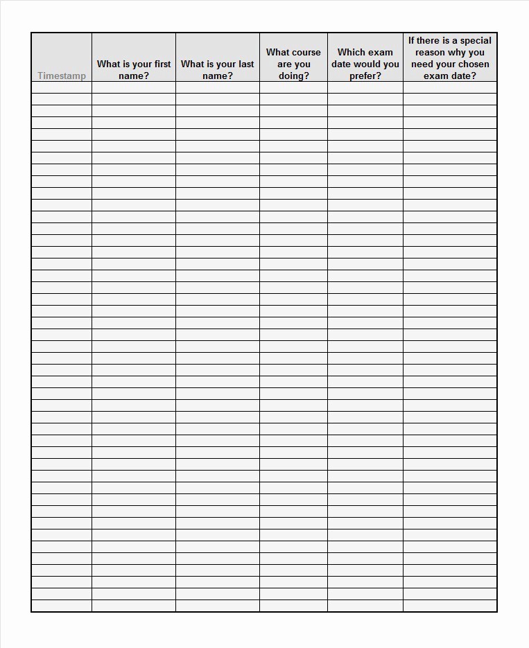 Printable Sign In Sheets Template Elegant 40 Sign Up Sheet Sign In Sheet Templates Word & Excel