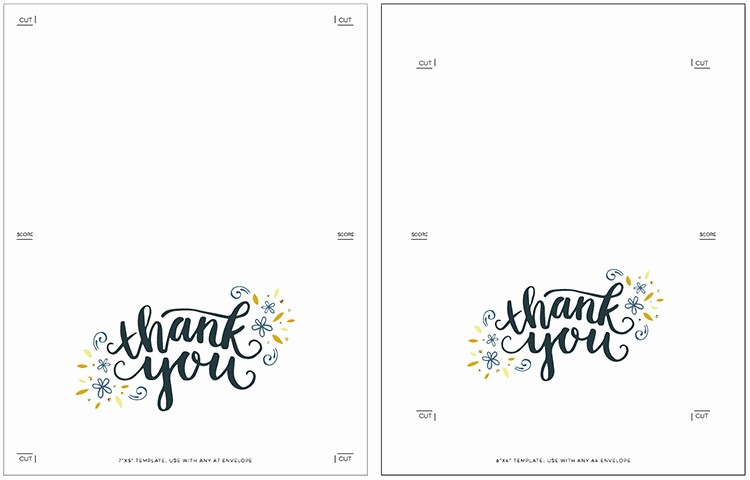 Printable Thank You Note Template Best Of Thank You Note Template