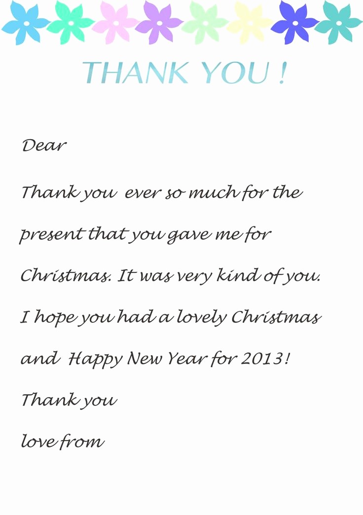 Printable Thank You Note Template Fresh Thank You Note Templates