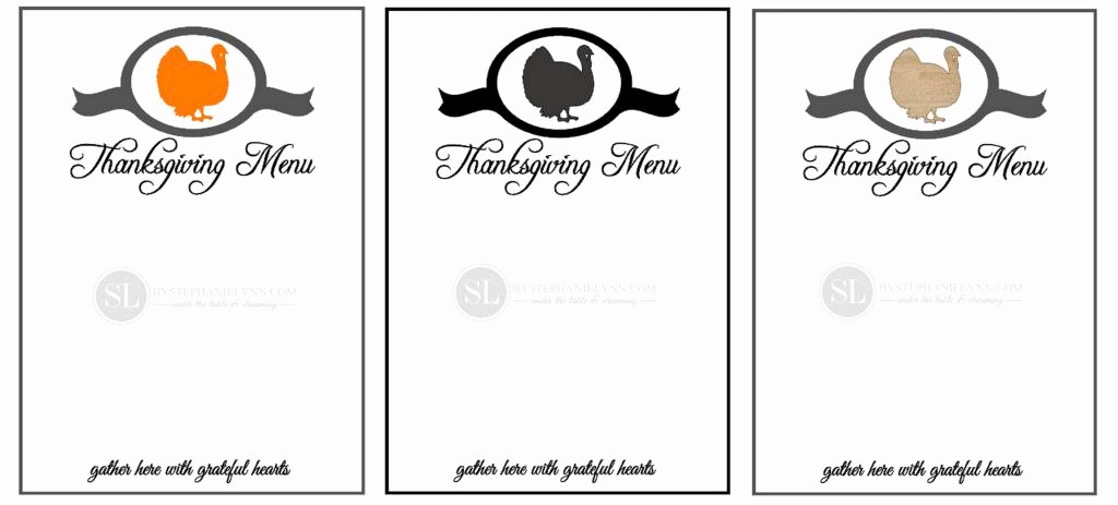 Printable Thanksgiving Menu Template Free Fresh Printable Thanksgiving Menu Templates for Free – Happy