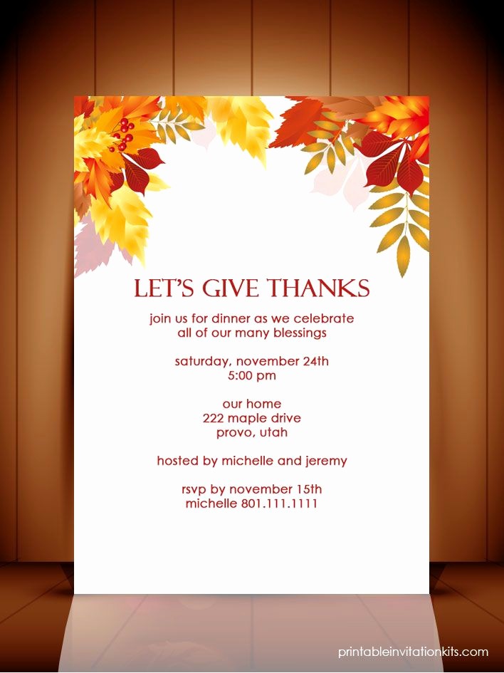 Printable Thanksgiving Menu Template Free Unique Thanksgiving Potluck Flyer Templates – Happy Easter