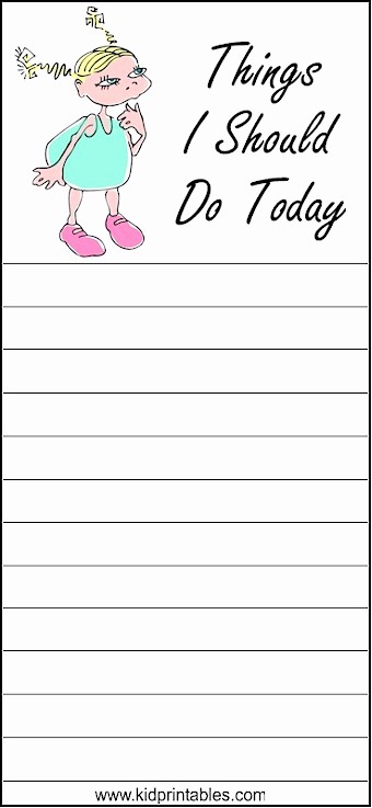 Printable Things to Do Lists Luxury 6 Best Of Things to Do forms Printable Things to