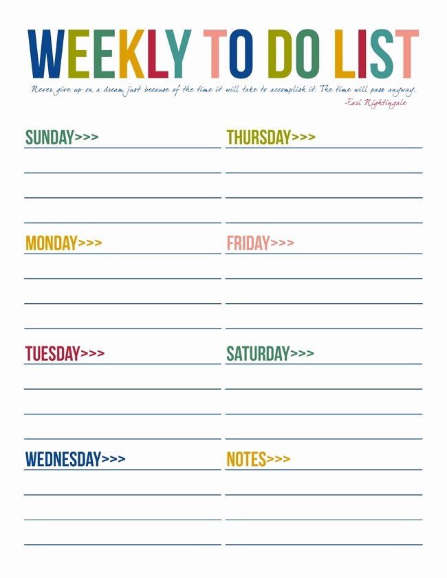 Printable to Do List Template Best Of 40 Printable to Do List Templates