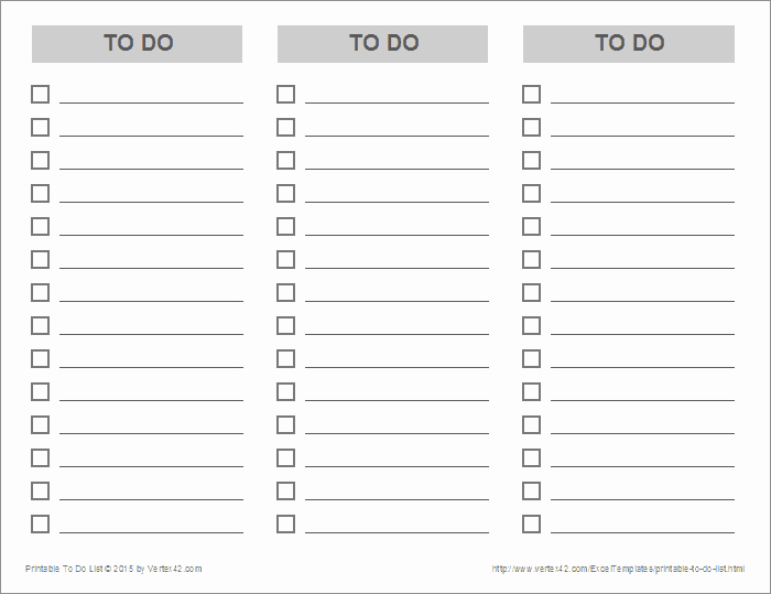 Printable to Do List Template Inspirational Printable to Do List