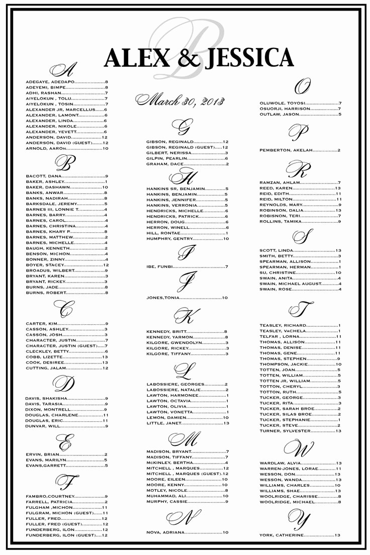 Printable Wedding Seating Chart Template New Download Free Seating Plan Wedding Reception Template