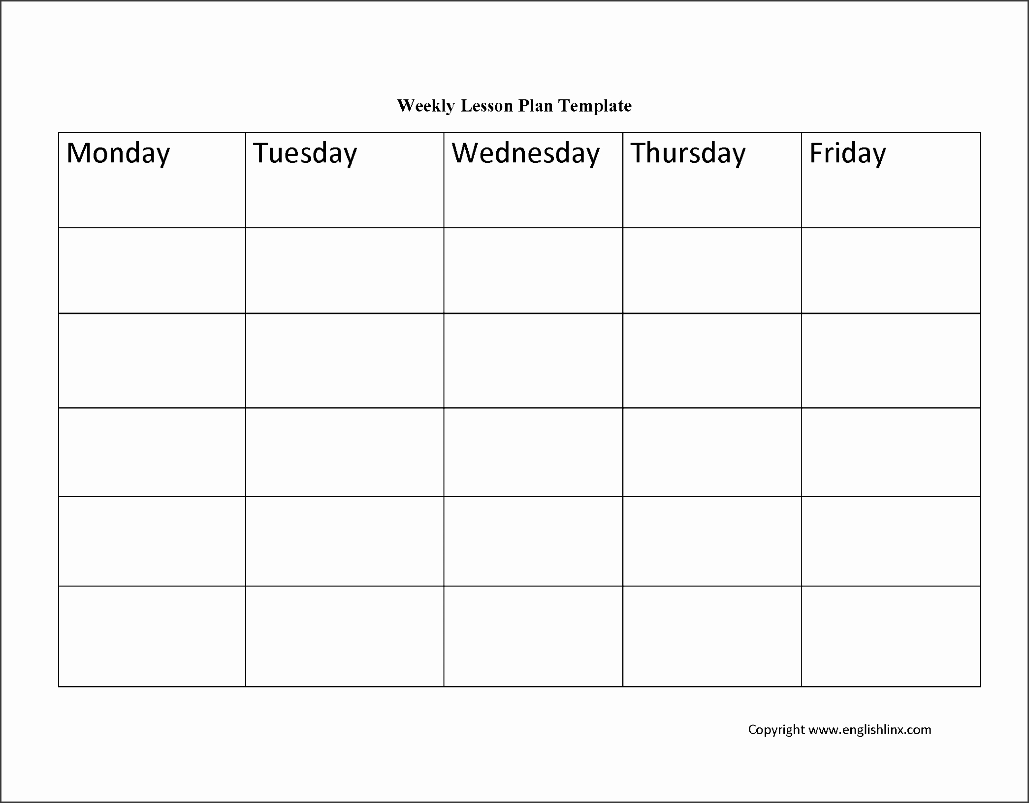 Printable Weekly Lesson Plan Templates Inspirational 10 Academic Lesson Planner Template Sampletemplatess