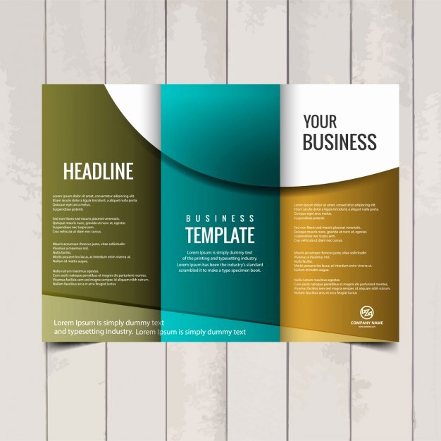 Product Catalogue Templates Free Download Lovely Tri Fold Brochure Template Vector