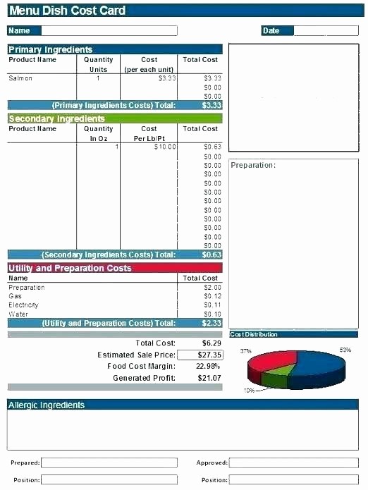 Product Costing Template Excel Free Fresh Product Costing Template Product Costing Sheet Template