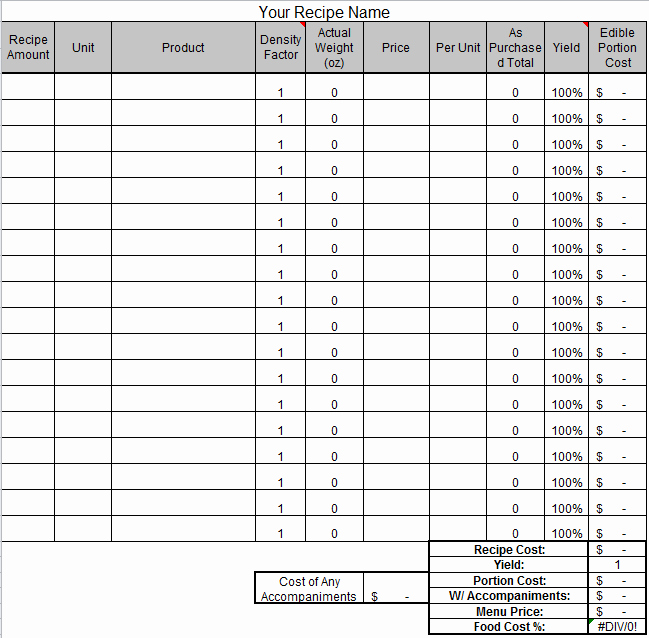Product Costing Template Excel Free Luxury Cost Calculator Excel Template Calculate Annual Costs