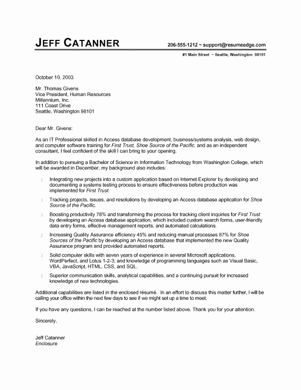 Professional Cover Letters for Resume Fresh Professional Letter format