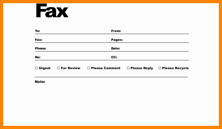 Professional Fax Cover Sheet Pdf Lovely 5 Print Free Fax Cover Sheet