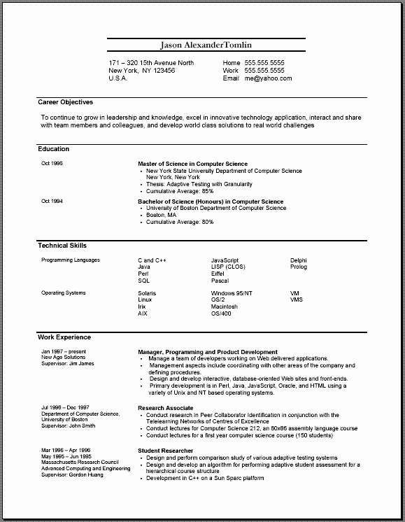 Professional Resume format Free Download Best Of Professional Resume Templates Word
