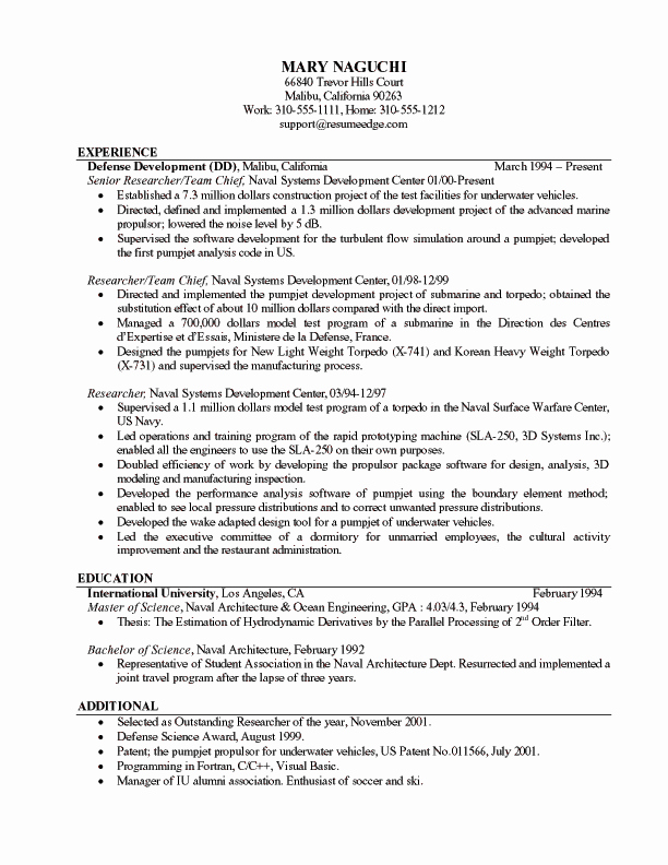 Professional Resume formats Free Download Inspirational Free Examples Resumes