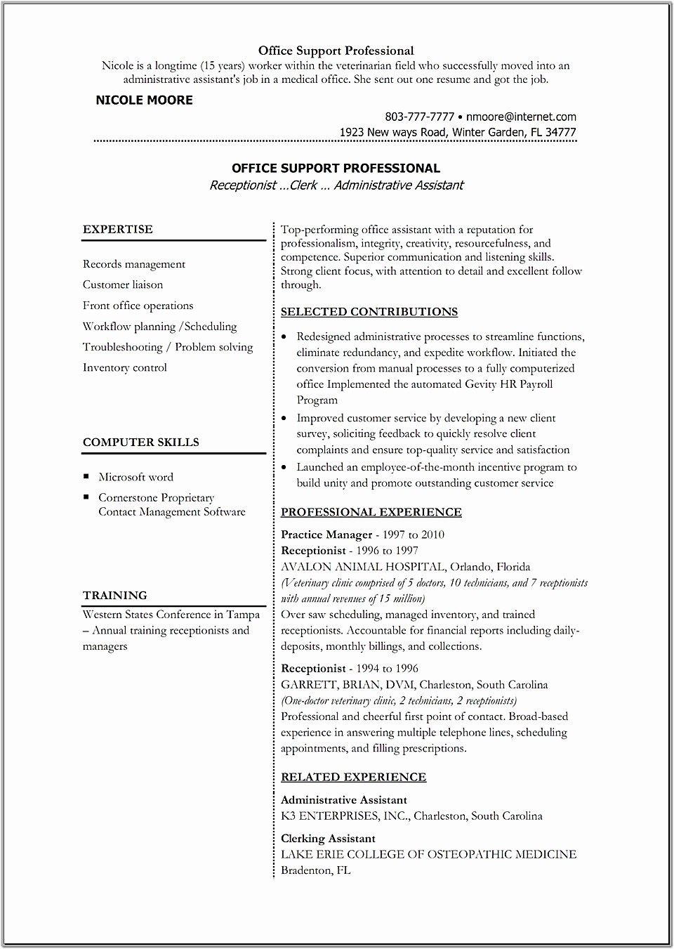 Professional Resume formats Free Download Lovely Resume Template Microsoft Word 2017