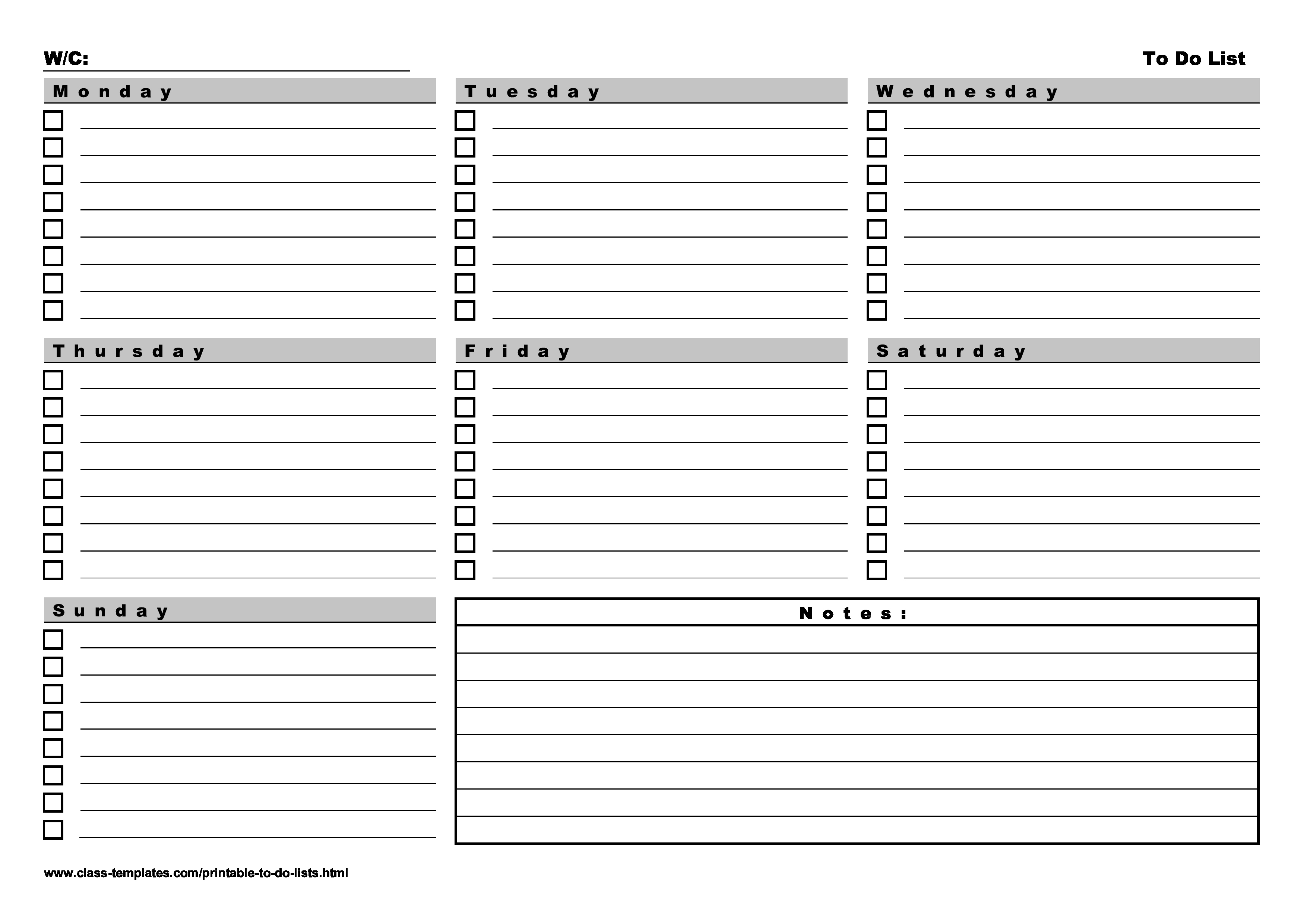 Professional to Do List Template Inspirational to Do List 7 Days A Week Landscape How to Make A