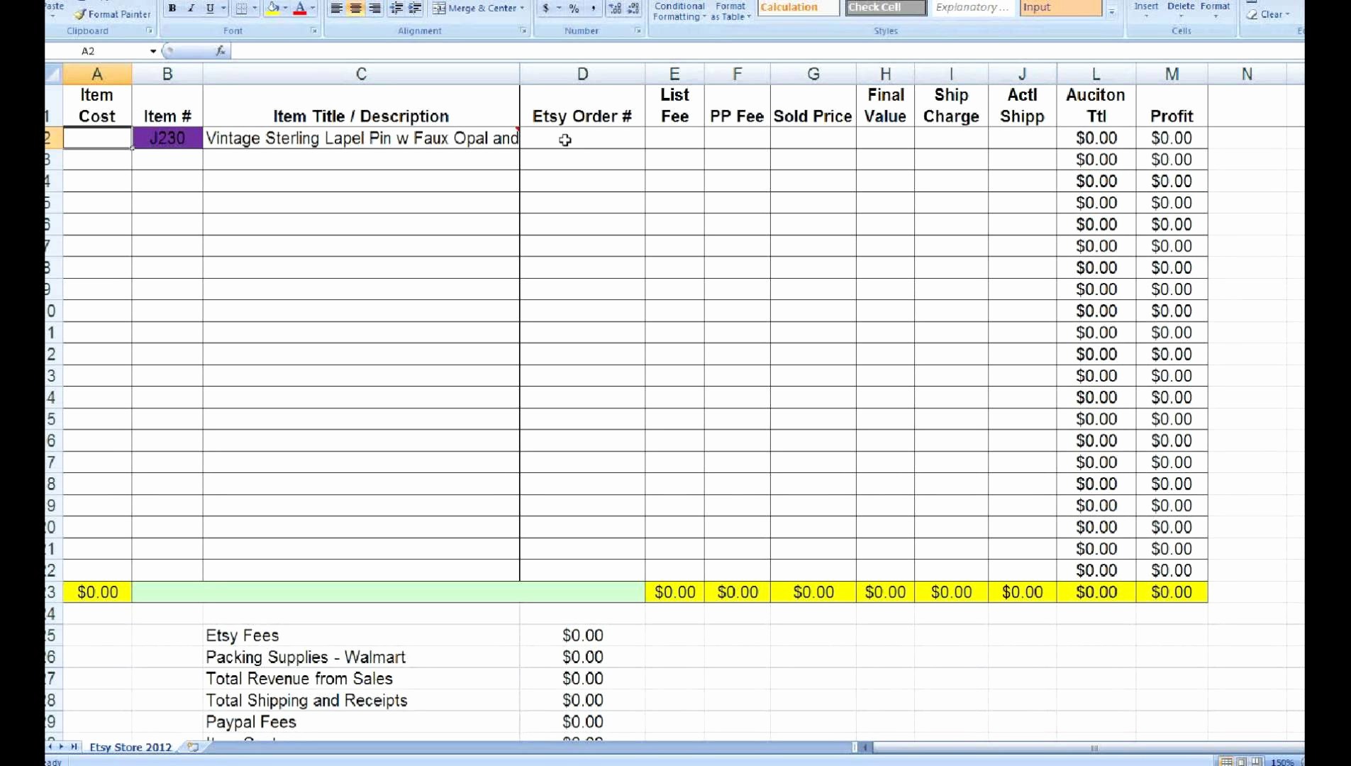 Profit and Loss Excel Spreadsheet Awesome Profit Loss Spreadsheet Template Excel Spreadsheet