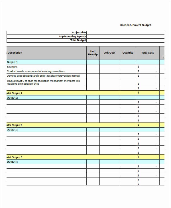 Project Budget Template Excel Free Fresh Bud Excel Templates 9 Free Excel Documents Download