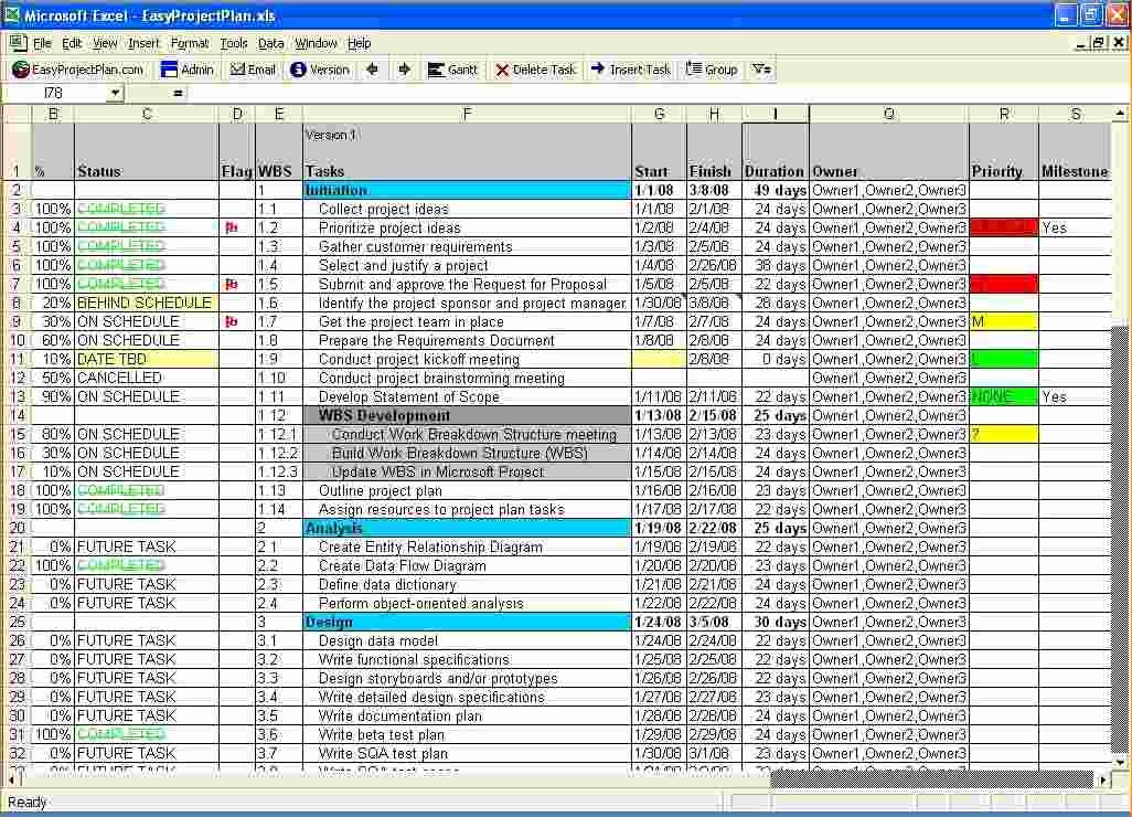 Project Management Spreadsheet Template Free Fresh 5 Free Excel Project Management Tracking Templates