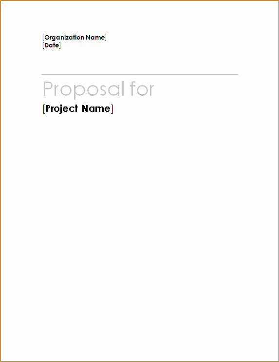 Project Outline Template Microsoft Word Fresh Project Outline Template
