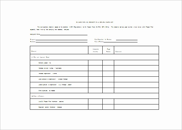 Project Outline Template Microsoft Word Luxury Project Plan Template Word