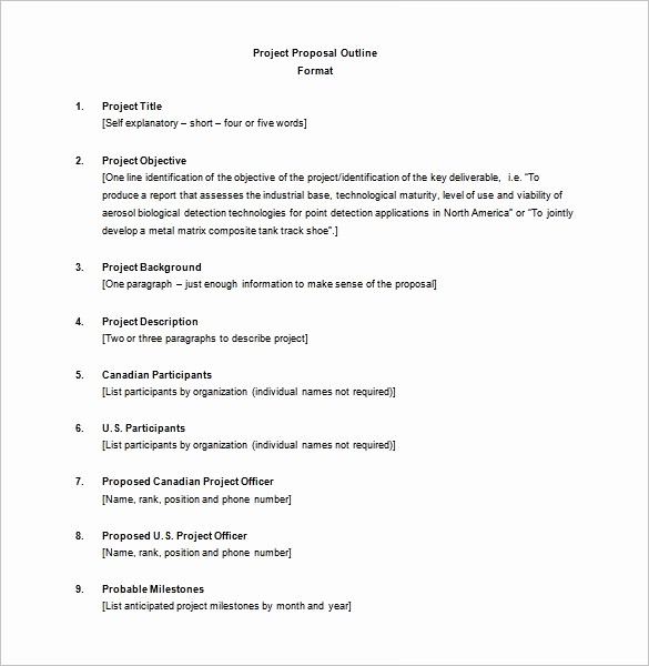 Project Outline Template Microsoft Word New 21 Outline Templates Pdf Doc