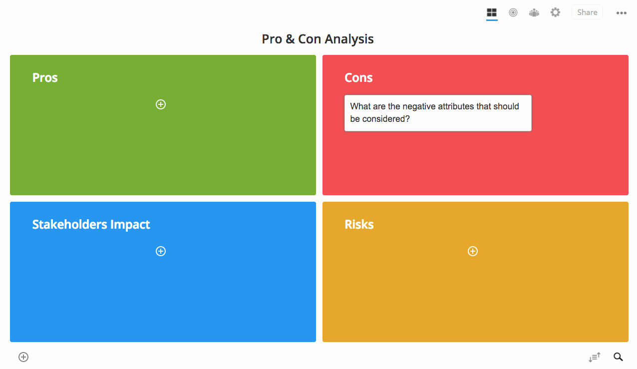 Pros and Cons Analysis Template Inspirational Pros &amp; Cons Analysis Template Examples Video Tutorials