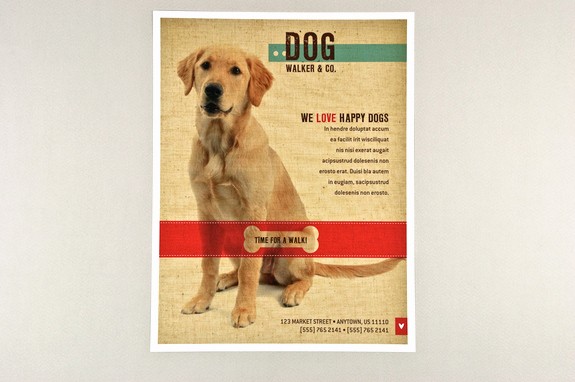 Puppy for Sale Flyer Templates Best Of Dog for Sale Flyer Template Friendly Dog Walking Flyer