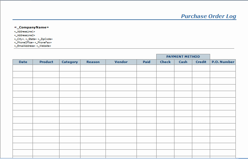 Purchase order Tracking Excel Spreadsheet Lovely Best S Of Free Payment Record Template Free
