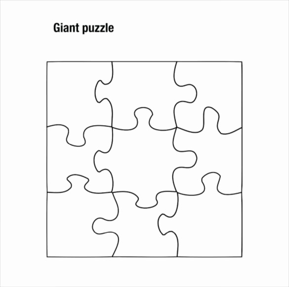 Puzzle Pieces Template for Word Luxury Puzzle Piece Template 19 Free Psd Png Pdf formats