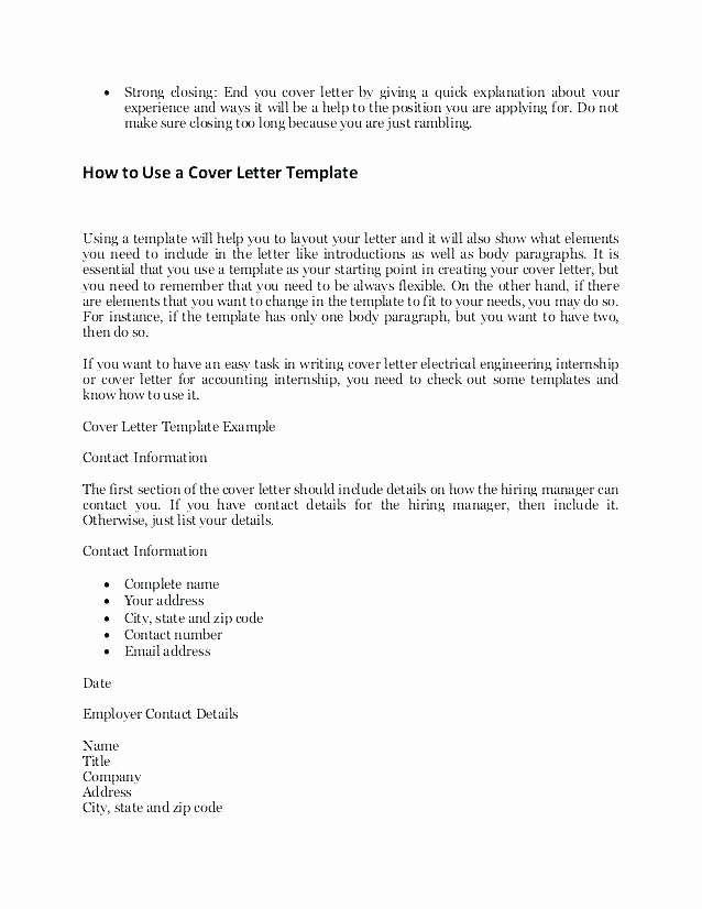 Quick and Easy Cover Letters Beautiful Easy Cover Letter Template – Amere