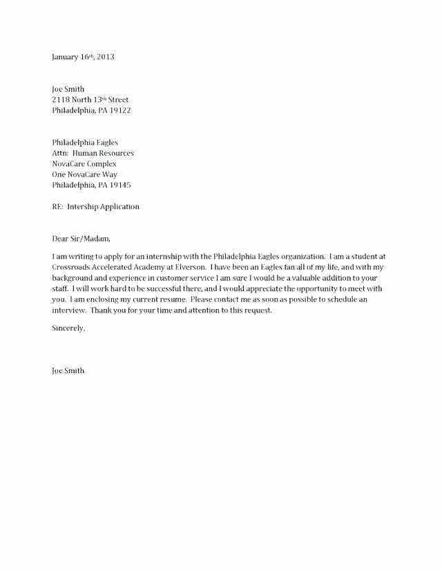Quick and Easy Cover Letters Lovely Basic Cover Letter format Job Application Cover Letter Job