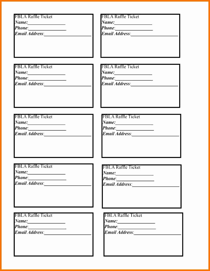 Raffle Entry form Template Word Inspirational Admission Ticket Template Example Mughals