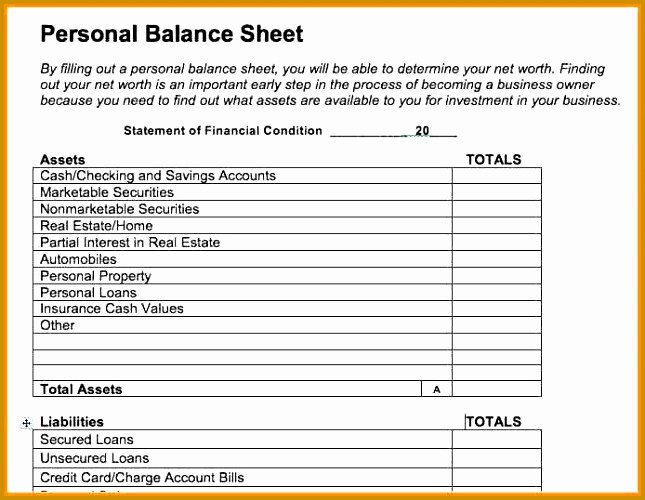 Real Estate Balance Sheet Example Beautiful 7 Real Estate Balance Sheet Template