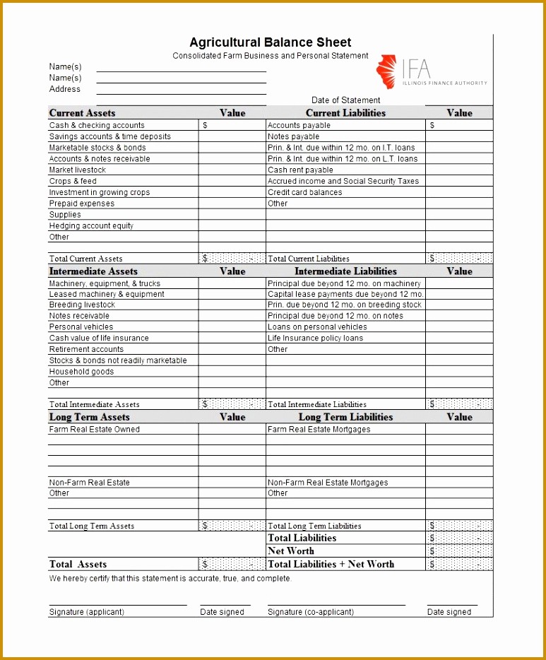 Real Estate Balance Sheet Sample Lovely 7 Real Estate Balance Sheet Template