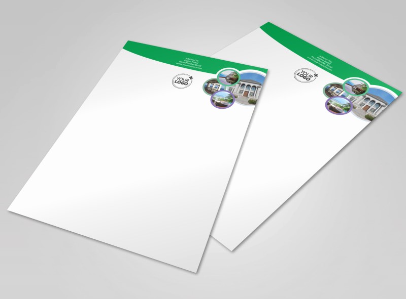 Real Estate Letterhead Templates Free Awesome Luxury Real Estate Letterhead Template