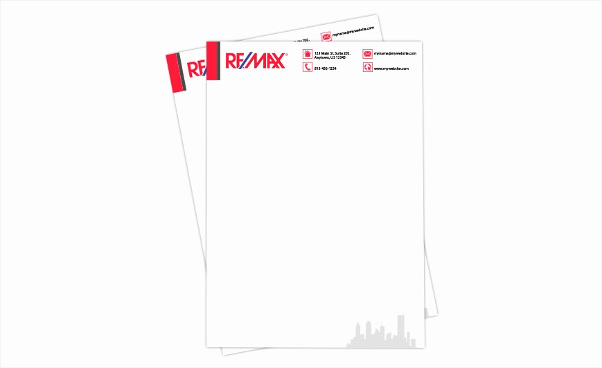 Real Estate Letterhead Templates Free Elegant Remax Flyers Remax Flyer Templates