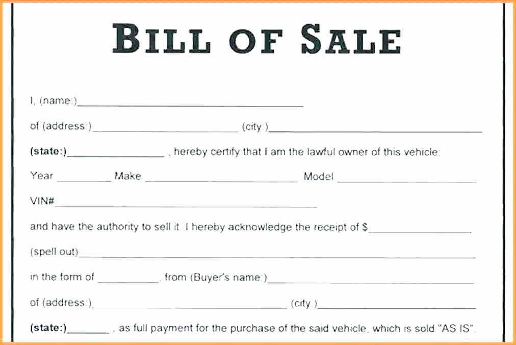 Receipt for Car Sale Private Beautiful Bill Sale for Vehicle Ideasplataforma