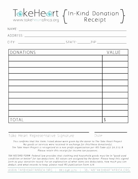 Receipt for Non Profit Donation New Donation Letter Template Non Profit Letters Font