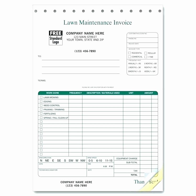 Receipt for Work Done Template Inspirational Free Plumbing Invoice Templates 13 Free Plumbing Invoice