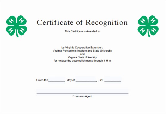 Recognition Certificate Templates Free Printable Best Of 8 Sample Recognition Certificate Templates to Download