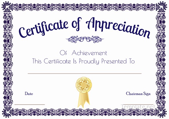 Recognition Certificate Templates Free Printable Inspirational 10 New Printable Blank Certificates