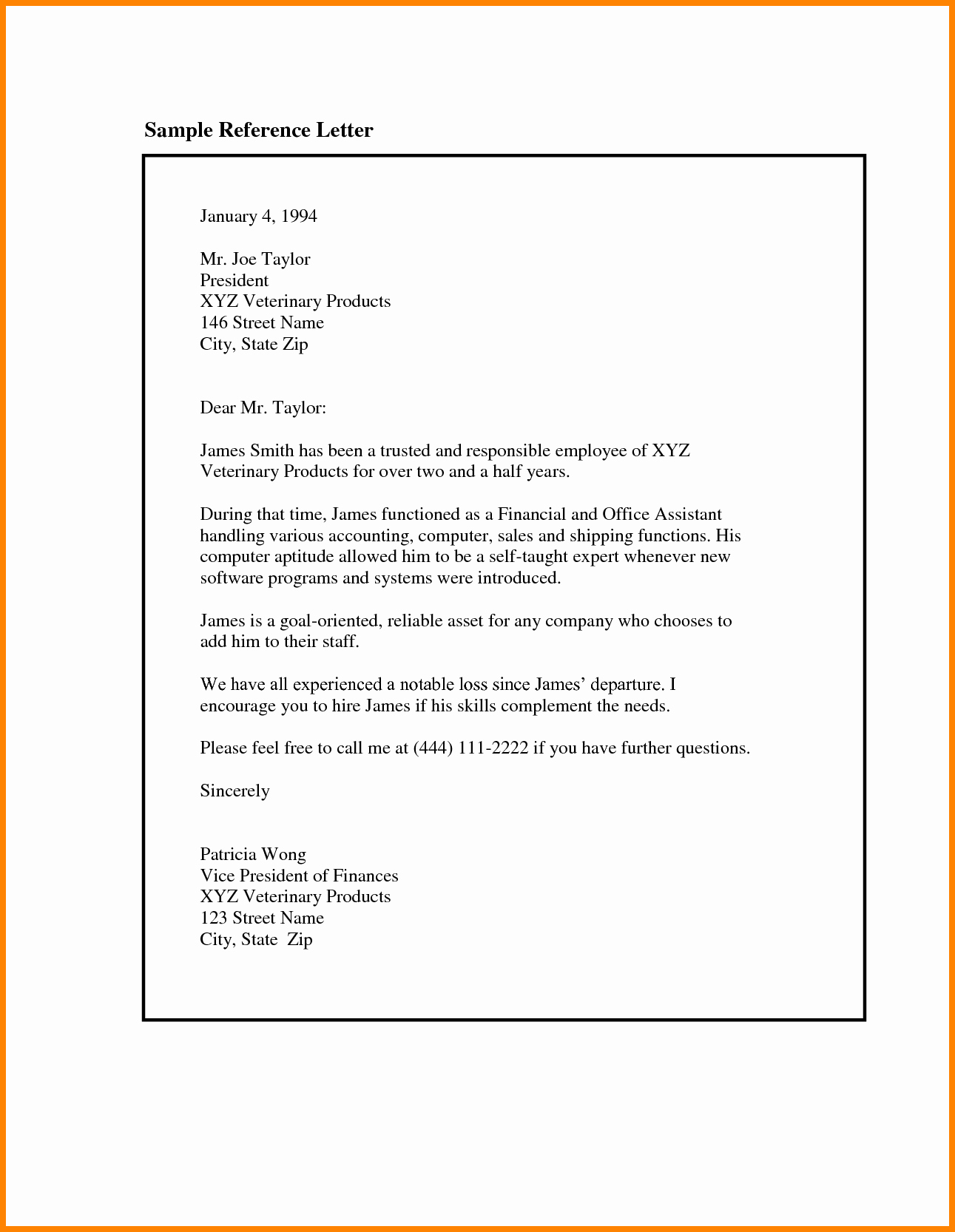 Recommendation Letter for Job Reference Awesome 5 Job Letter Of Re Mendation Sample