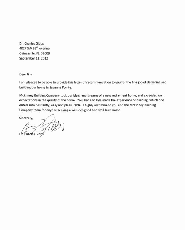 Recommendation Letter for Job Reference Best Of Re Mendation Letter for Job