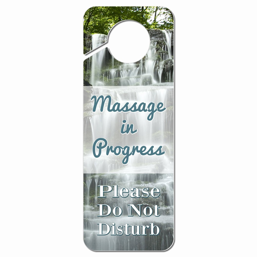 Recording In Progress Door Sign Luxury Do Not Disturb Plastic Door Knob Hanger Sign Massage In