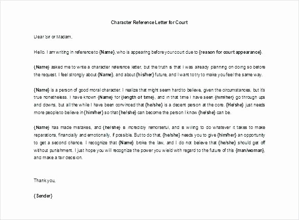 Reference Letter From Employer Doc Elegant Good Reference Letter Sample Good Character Reference