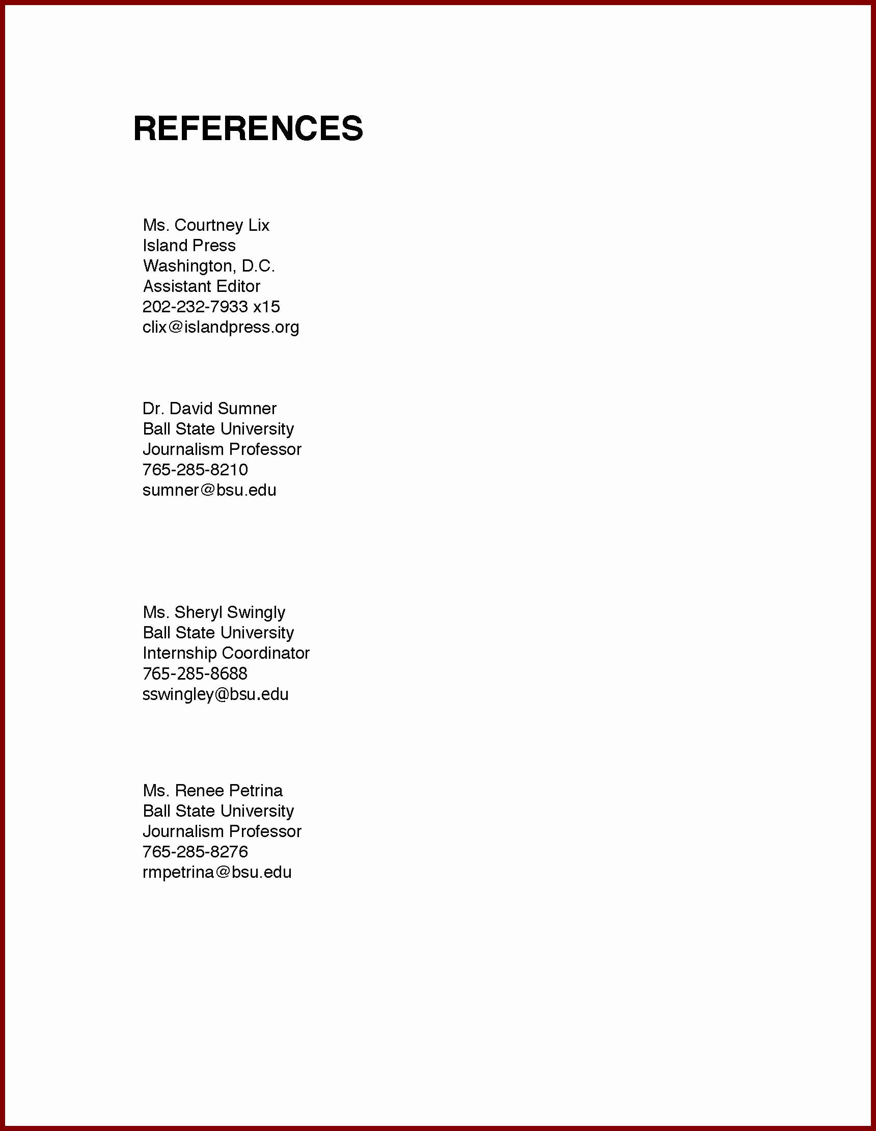 References Page format for Resume New Layout for Resume References Sidemcicek