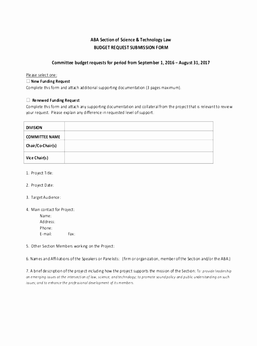 Request for Funds form Template Beautiful 10 Technology Request form Template Eywai