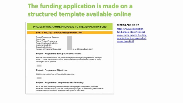 Request for Funds form Template Elegant Understanding the Review Criteria and Adaptation Fund